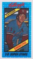 1980 Kellogg's #45 Ted Simmons Baseball Card