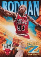 1996 Skybox Z-Force  #14 Dennis Rodman Z-Cling Basketball Card