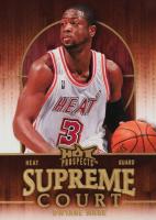 2008 Fleer Hot Prospects Supreme Court #SC-12 Dwyane Wade Basketball Card