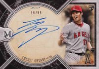 2018 Topps Museum Collection Archival Autographs #SO Shohei Ohtani Baseball Card