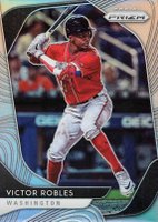 2020 Panini Prizm #182 Victor Robles Silver Prizm Baseball Card
