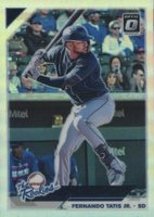 2019 Panini Donruss Optic The Rookies #13 Fernando Tatis Jr. Holo Baseball Card