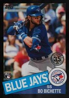 2020 Topps 1985 Topps 35th Anniversary #85-97 Bo Bichette Black Baseball Card