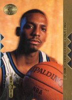 1995 SP Championship Shots #S4 Anfernee Hardaway Gold Basketball Card