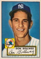 1952 Topps #128 Don Bollweg Baseball Card