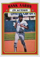 2016 Topps Berger's Best Series 2 #1972 Hank Aaron Baseball Card