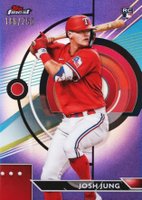 2023 Topps Finest #75 Josh Jung Purple Baseball Card