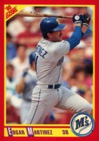 1990 Score #324 Edgar Martinez Baseball Card