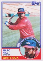 1983 Topps #124 Marc Hill Baseball Card