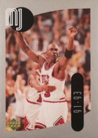 1998 Upper Deck International MJ Stickers #36 Michael Jordan Basketball Card