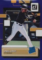 2022 Panini Donruss #80 Oneil Cruz Holo Purple Baseball Card