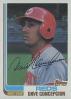 1982 Topps #660 Dave Concepcion Baseball Card