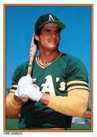 1987 Topps All-Star Glossy Set of 60 #59 Jose Canseco Baseball Card