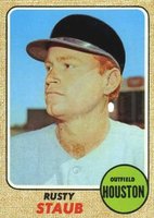 1968 Topps #300 Rusty Staub Baseball Card