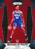2017 Panini Prizm #1 Markelle Fultz Ruby Wave Basketball Card