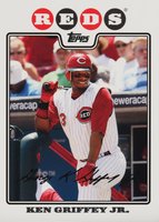 2008 Topps #580 Ken Griffey Jr. Baseball Card