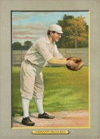 1911 Turkey Reds #95 Peaches Graham Turkey Red Back Baseball Card