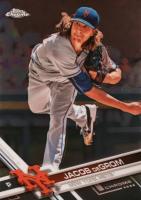 2017 Topps Chrome #184 Jacob DeGrom Baseball Card