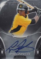 2013 Bowman Sterling Autograph Prospects #GP Gregory Polanco Baseball Card