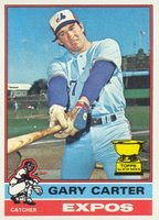 1976 Topps #441 Gary Carter All-Star Rookie Baseball Card