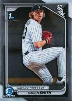 2024 Bowman Draft #BDC2 Hagen Smith Chrome Baseball Card