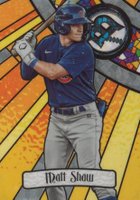 2023 Bowman Draft Bowman Glass #BGA7 Matt Shaw Baseball Card