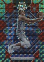 2022 Panini Mosaic #227 Keegan Murray Red & Green Choice Basketball Card