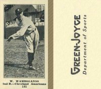 1916 Green-Joyce #185 W. Wambsganss photo is Fritz Coumbe Baseball Card