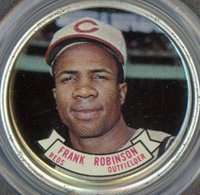 1964 Topps Coins #37 Frank Robinson Baseball Card