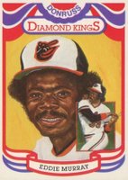 1984 Donruss #22 Eddie Murray Diamond Kings-Steele Baseball Card