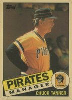 1985 Topps Tiffany #268 Chuck Tanner Baseball Card