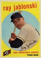 1959 Topps #342 Ray Jablonski Baseball Card