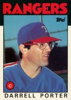 1986 Topps Traded #88T Darrell Porter Baseball Card