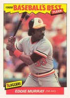 1986 Fleer Baseball's Best #25 Eddie Murray Baseball Card