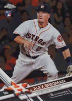 2017 Topps Chrome Update #HMT60 Alex Bregman Baseball Card