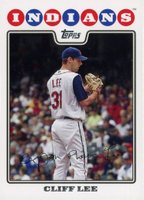 2008 Topps #317 Cliff Lee Baseball Card