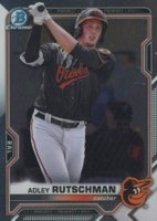 2021 Bowman Chrome Prospects #BCP121 Adley Rutschman Baseball Card