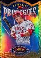 2013 Finest Prodigies Die-Cut Refractor #P-MT Mike Trout Baseball Card