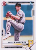 2021 Bowman Draft #BD41 Bubba Chandler Baseball Card