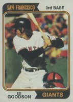 1974 Topps #494 Ed Goodson Baseball Card