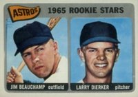 1965 Topps #409 Astros Rookies Baseball Card
