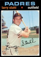 1971 Topps #711 Larry Stahl Short Print Baseball Card