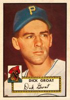 1952 Topps #369 Dick Groat Baseball Card