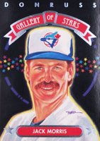 1992 Donruss Triple Play Gallery of Stars #GS-3 Jack Morris Baseball Card