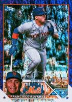 2023 Topps #644 Francisco Alvarez Purple Foil Baseball Card