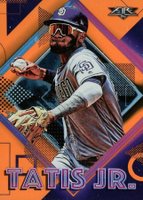 2020 Topps Fire #95 Fernando Tatis Jr. Orange Baseball Card