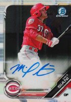 2019 Bowman Chrome Prospects Autographs #CPAMS Mike Siani Baseball Card