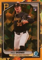 2024 Bowman Chrome Sapphire Edition #31 Paul Skenes Gold Baseball Card