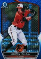 2023 Bowman Mega Box Chrome #20 Jackson Holliday Blue Baseball Card