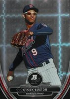 2013 Bowman Platinum Chrome Prospects #19 Byron Buxton Xfractor Baseball Card